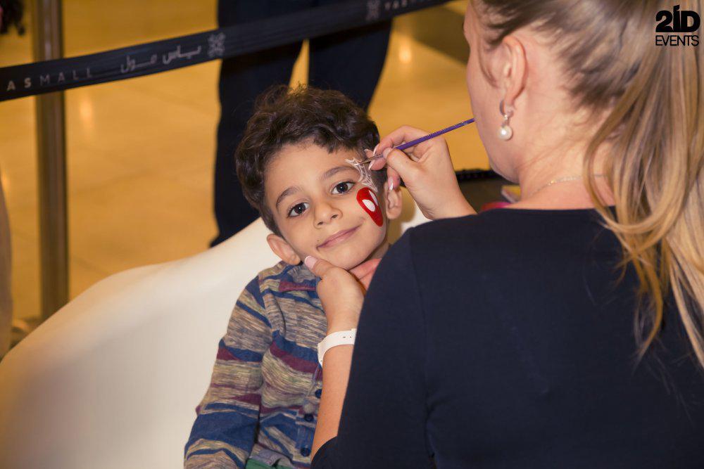 FACE PAINTER AND TATOO ART FOR THE EID AL ADHA CELEBRATION 2016