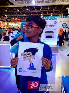 DIGITAL CARICATURIST IN DUBAI