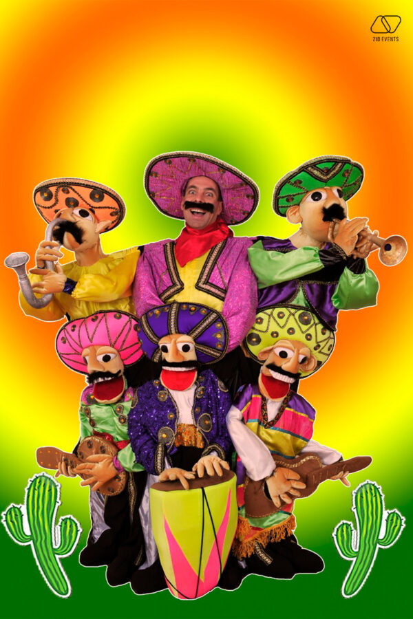 PUPPET LATINO BAND IN DUBAI — 2id-events.ae